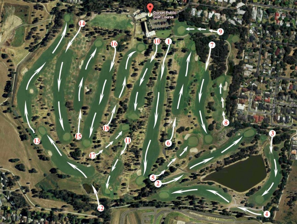 Dorset Golf Course Course-Layout